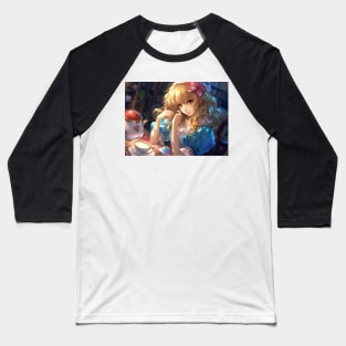 Alice no tea time Baseball T-Shirt